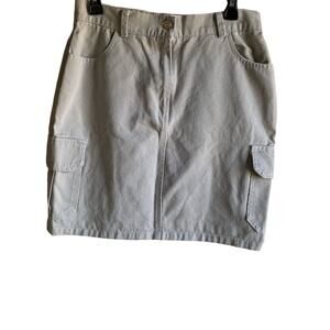 Designs Casual & Jeans Denim Cargo Skirt Size 36/12
